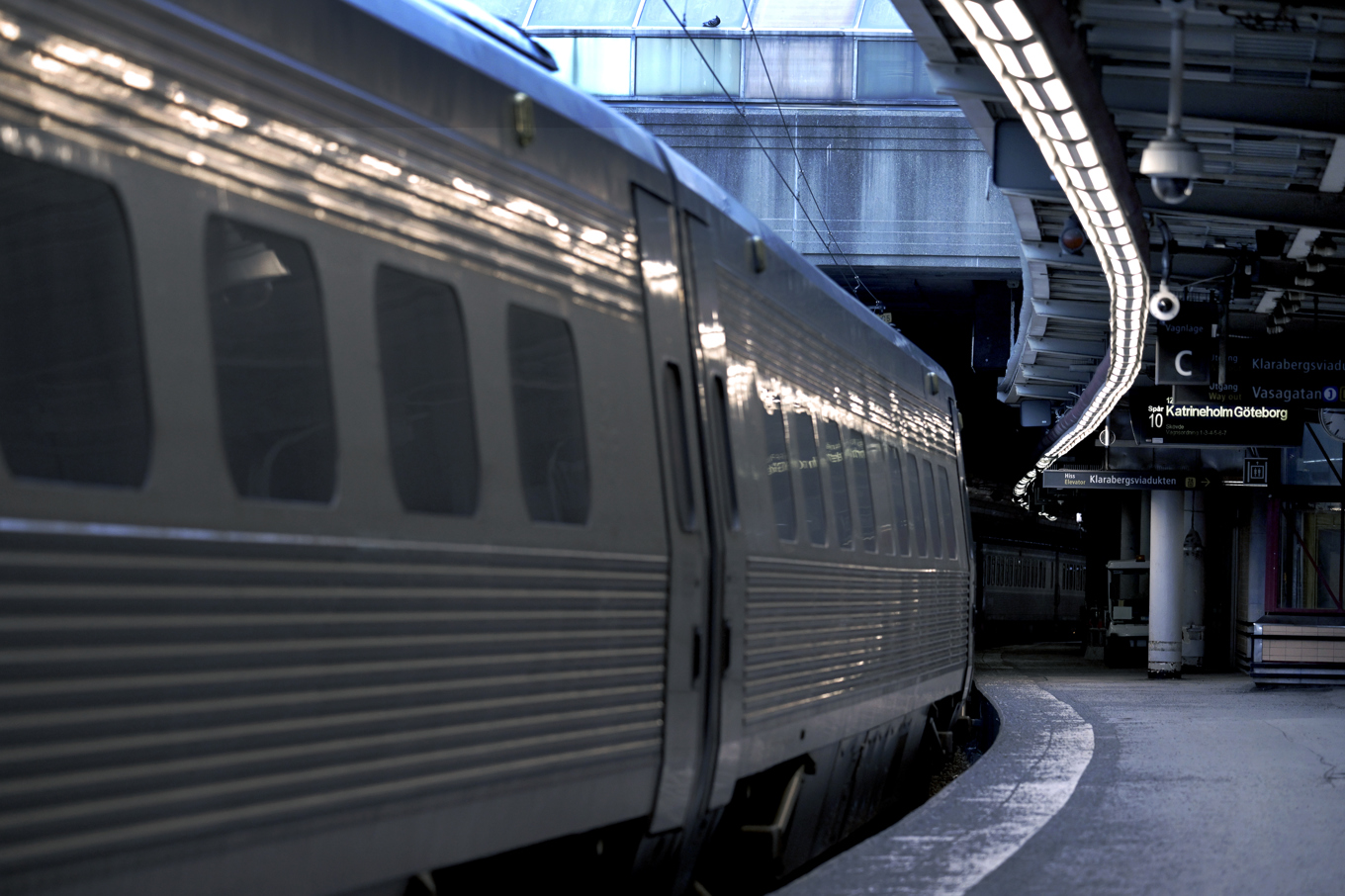 Det var tågstopp på grund av ett elfel på sträckan mellan Arlanda och Uppsala. Arkivbild. Foto: Janerik Henriksson/TT