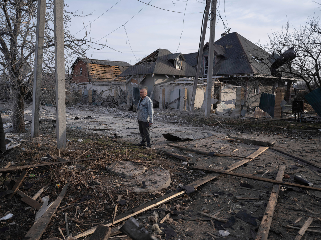 Förödelse efter strider i staden Pokrovsk i Donetskregionen i Ukraina. Bild tagen i mars i år. Foto: Iryna Rybakova/AP/TT