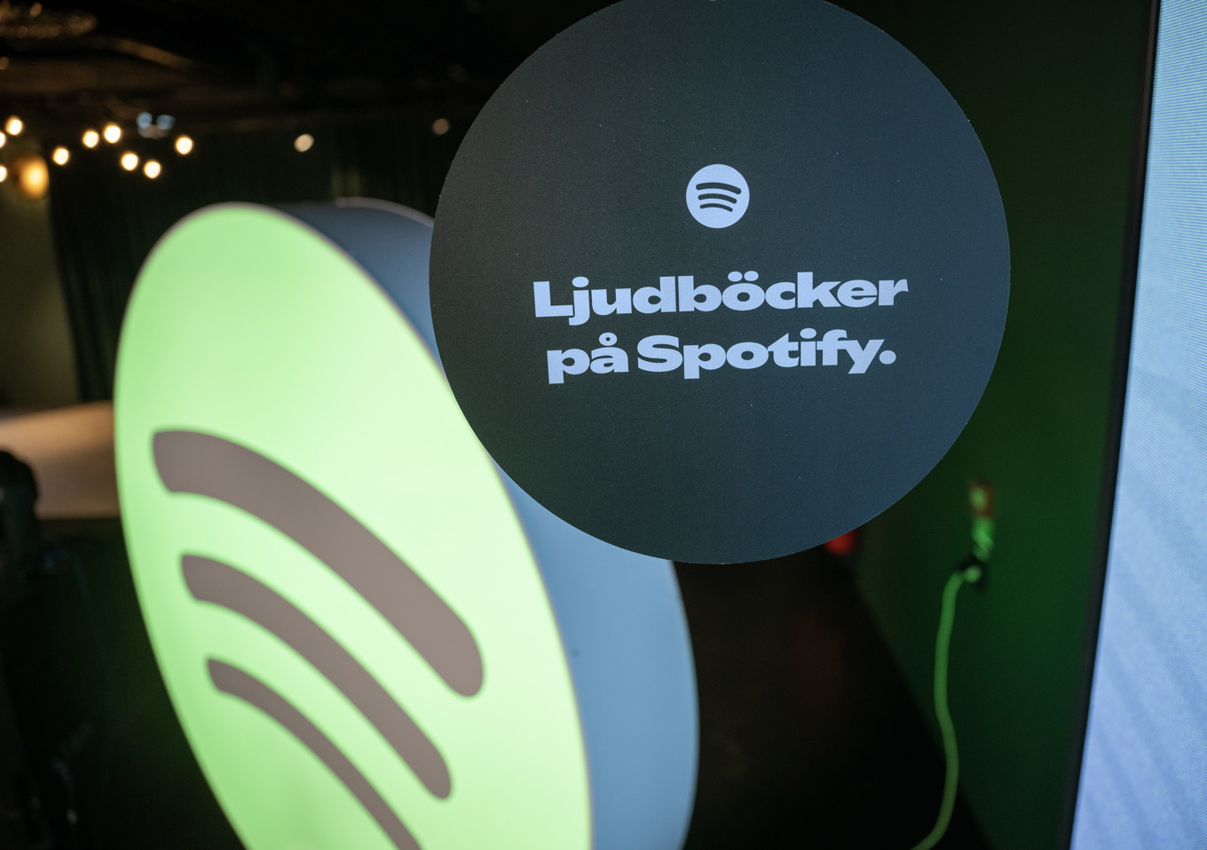 Spotifys ljudbokssatsning konkurrerar med stora svenska aktörer som Storytel och Bookbeat. Foto: Fredrik Sandberg/TT