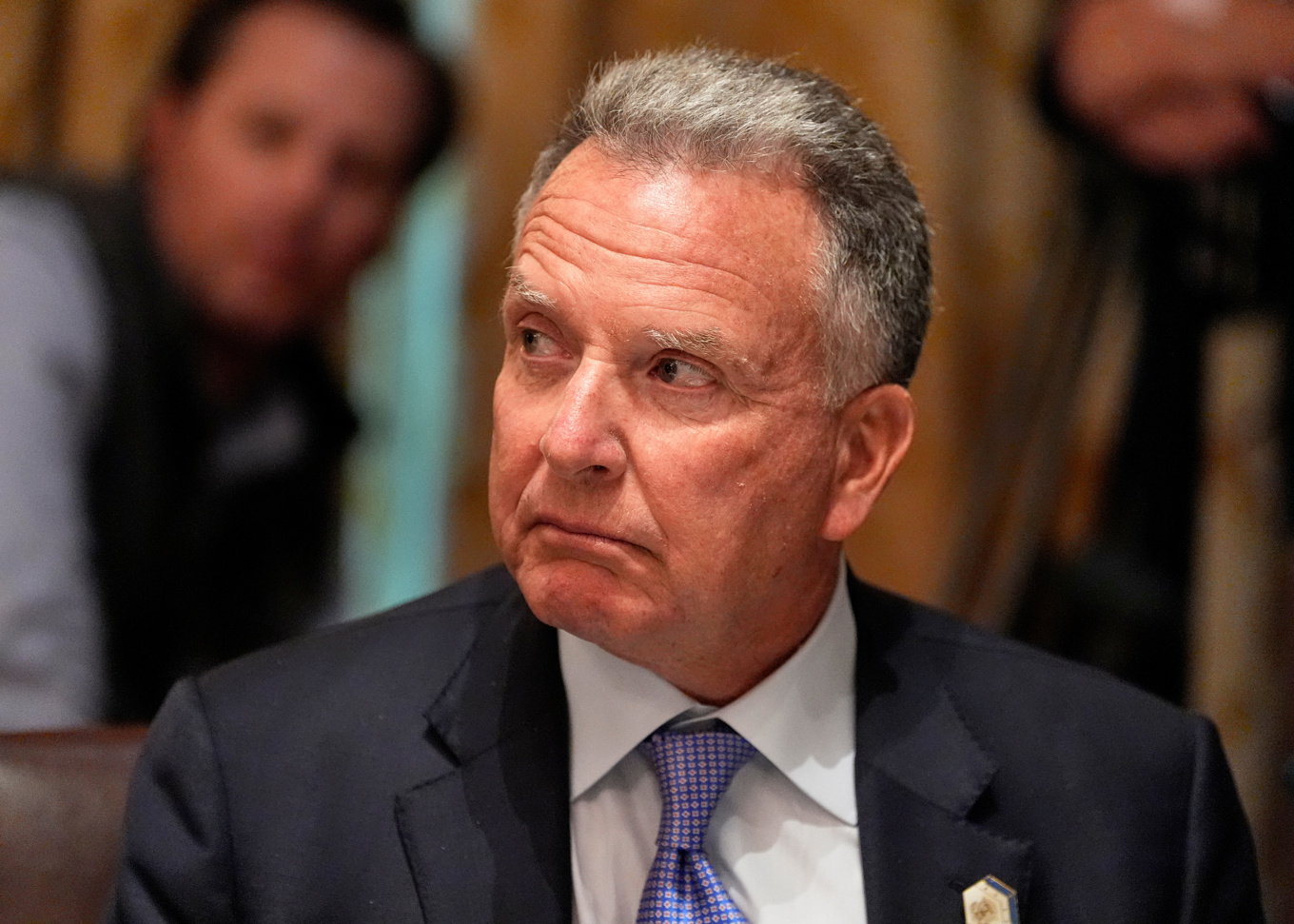 USA:s sändebud Steve Witkoff ska träffa Hamas. Bild från oktober. Foto: Alex Brandon/AP/TT