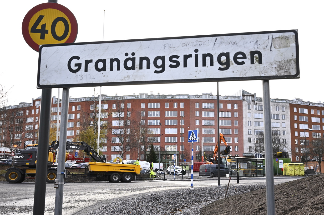 Granängsringen i Tyresö kommun klassas nu som ett utsatt område av polisen. Foto: Claudio Bresciani/TT