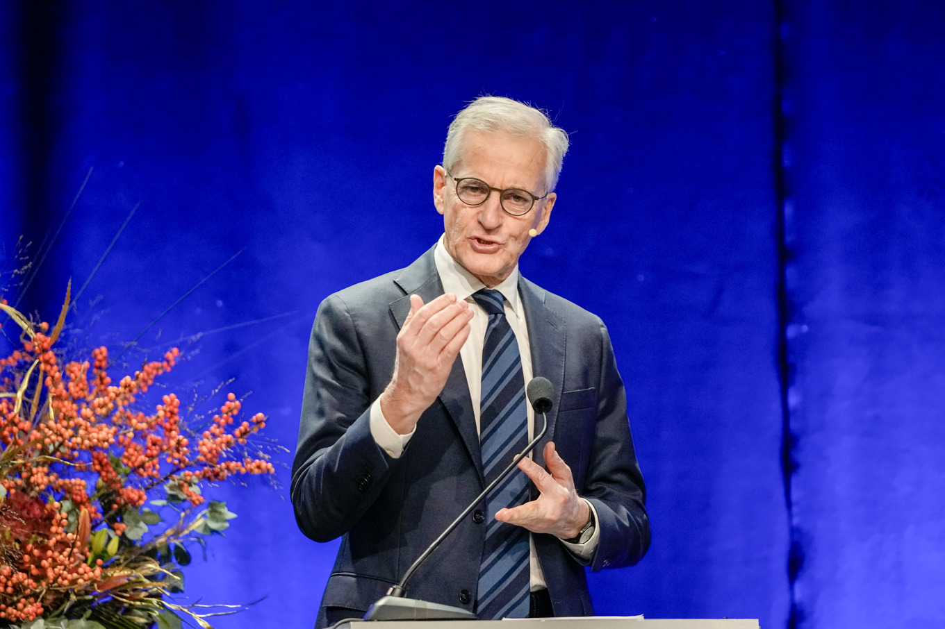 Norges statsminister Jonas Gahr Støre (AP) i måndags. Foto: Gorm Kallestad/NTB/TT