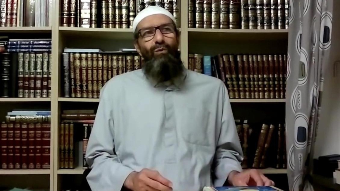 Den radikale imamen Abu Raad. Foto: Skärmdump/Youtube