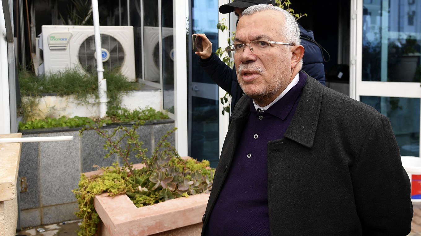 Politikern Noureddine Bhiri har dömts till fängelse av en tunisisk domstol. Foto: Fethi Belaid/AFP via Getty Images