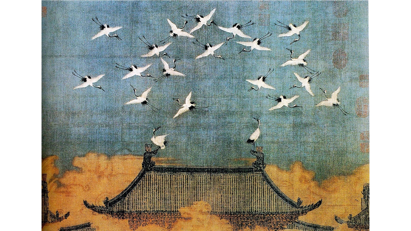 Uppvuxen i Kina blev ”Mittens rike” en central del i Pearl S. Bucks författarskap. Målning av kejsare Song Huizong (1082–1135 ). Foto: Public Domain