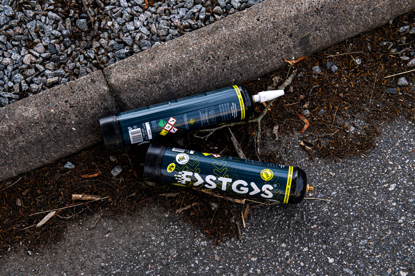 Antalet samtal till Giftinformationscentralen om lustgas har minskat kraftigt. Arkivbild. Foto: Anna Hållams/TT