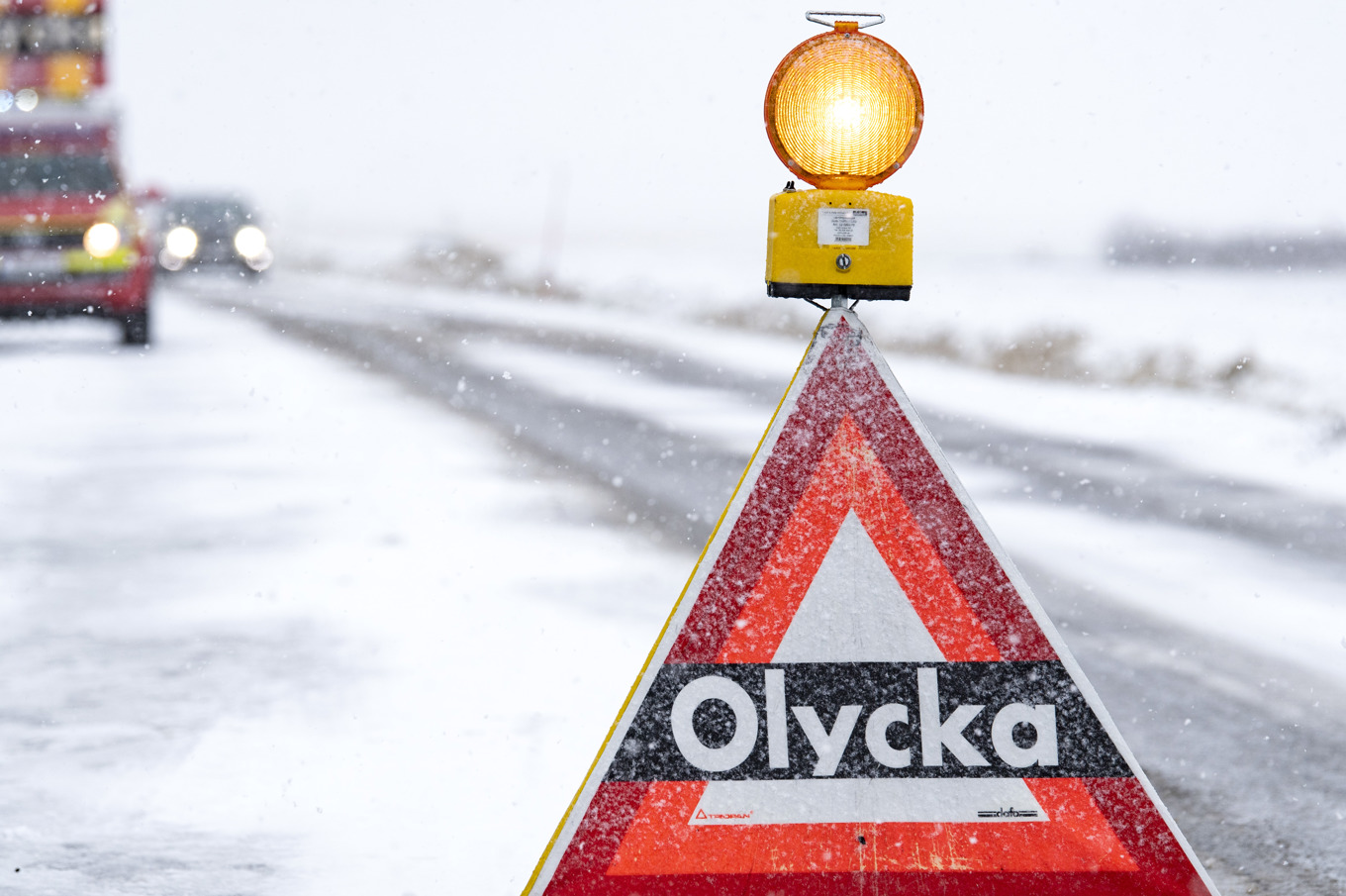 SMHI varnar för ishalka. Arkivbild. Foto: Johan Nilsson/TT