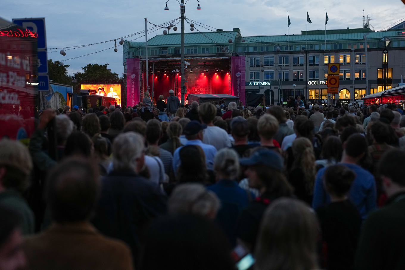 Bob Hund spelade på Göteborgs Kulturkalas 2025. Foto: Björn Larsson Rosvall/TT