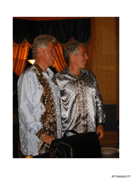 Bill Clinton och Jeffrey Epstein. Foto: U.S. Justice Department/Handout