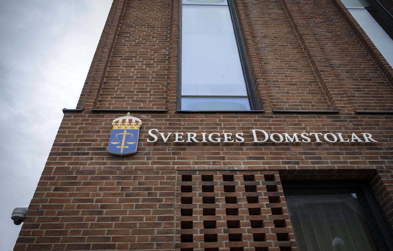 Under onsdagsmorgonen ligger Sveriges domstolars hemsidor nere. Arkivbild. Foto: Johan Nilsson/TT