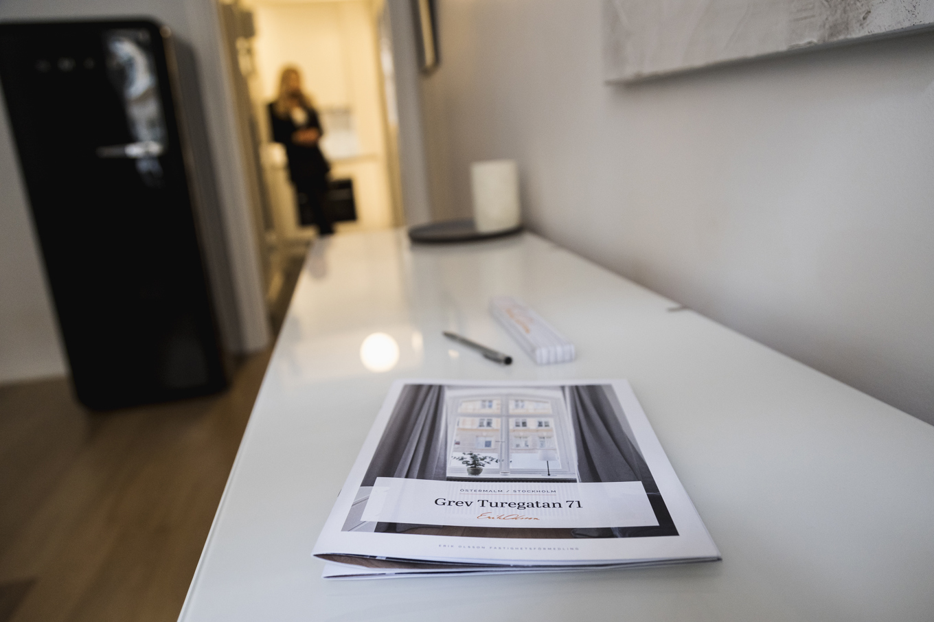 Under 2025 var det små prisförändringar på bostadsmarknaden. I november hade priserna sjunkit marginella 0,3 procent på årsbasis. Arkivbild. Foto: Robin Bäckman/TT