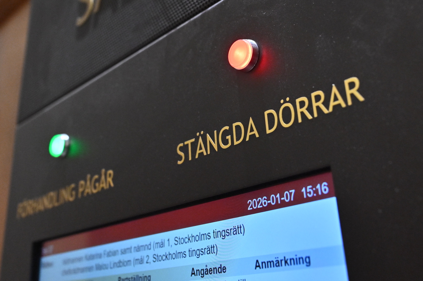 Mannen häktades i onsdags. Arkivbild. Foto: Claudio Bresciani/TTBrott