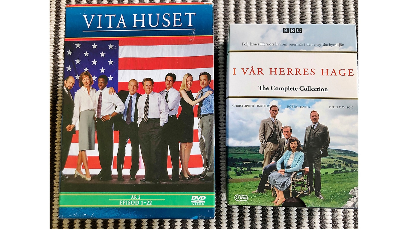 ”Vita huset” och ”I vår herres hage” – stadsliv kontra lantliv. Foto: Arne Nilsson