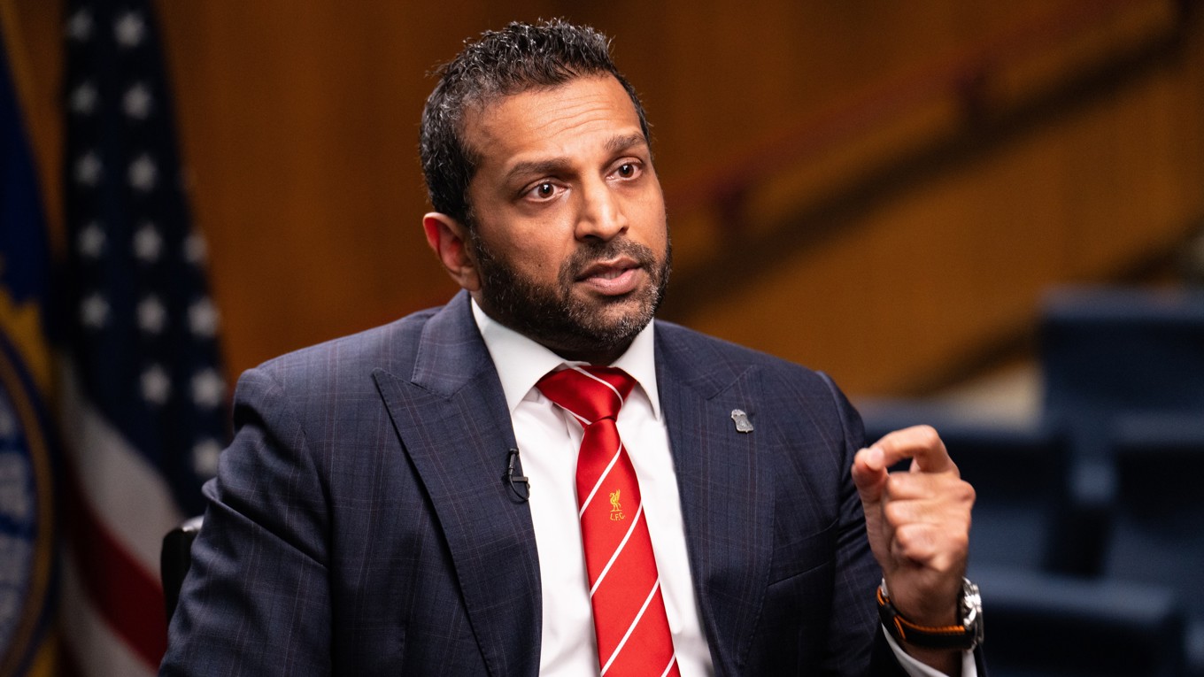 FBI-chefen Kash Patel. Foto: Samira Bouaou