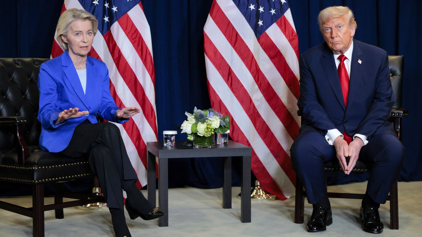 Spänningarna mellan EU och USA är politiskt känsliga. Foto: Chip Somodevilla/Getty Images