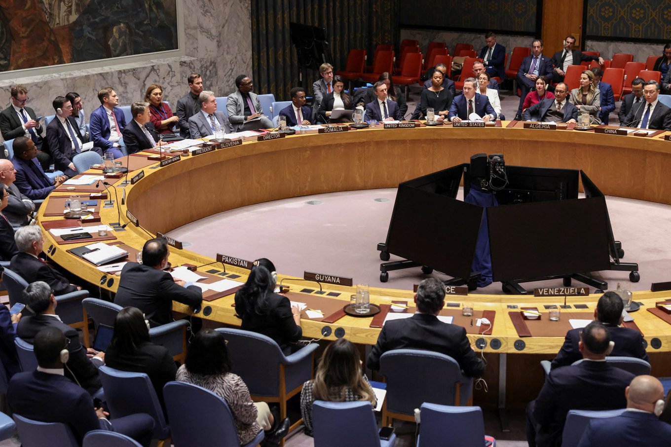 FN:s säkerhetsråd, som snart kommer att ledas av Somalia. Foto: Angela Weiss / AFP via Getty Images