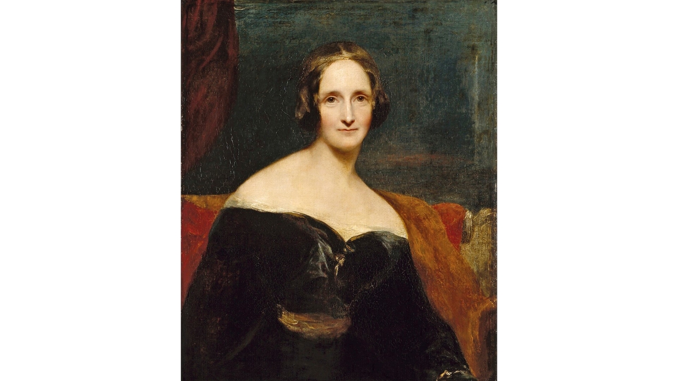 Mary Shelley porträtterad 1830. Foto: Wikimedia Commons