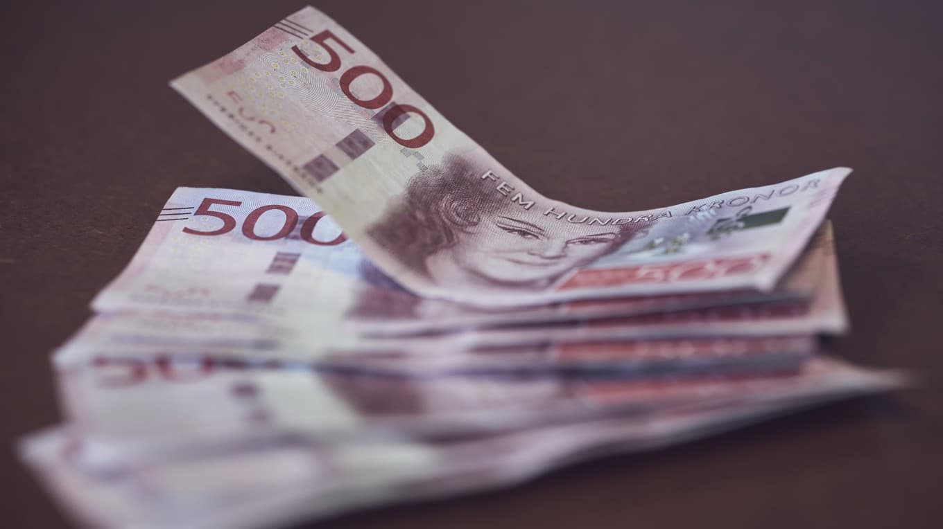 Enligt polisen figurerar det falska 500-kronorssedlar i norra Sverige. Foto: Johan Landquist Luxemburg