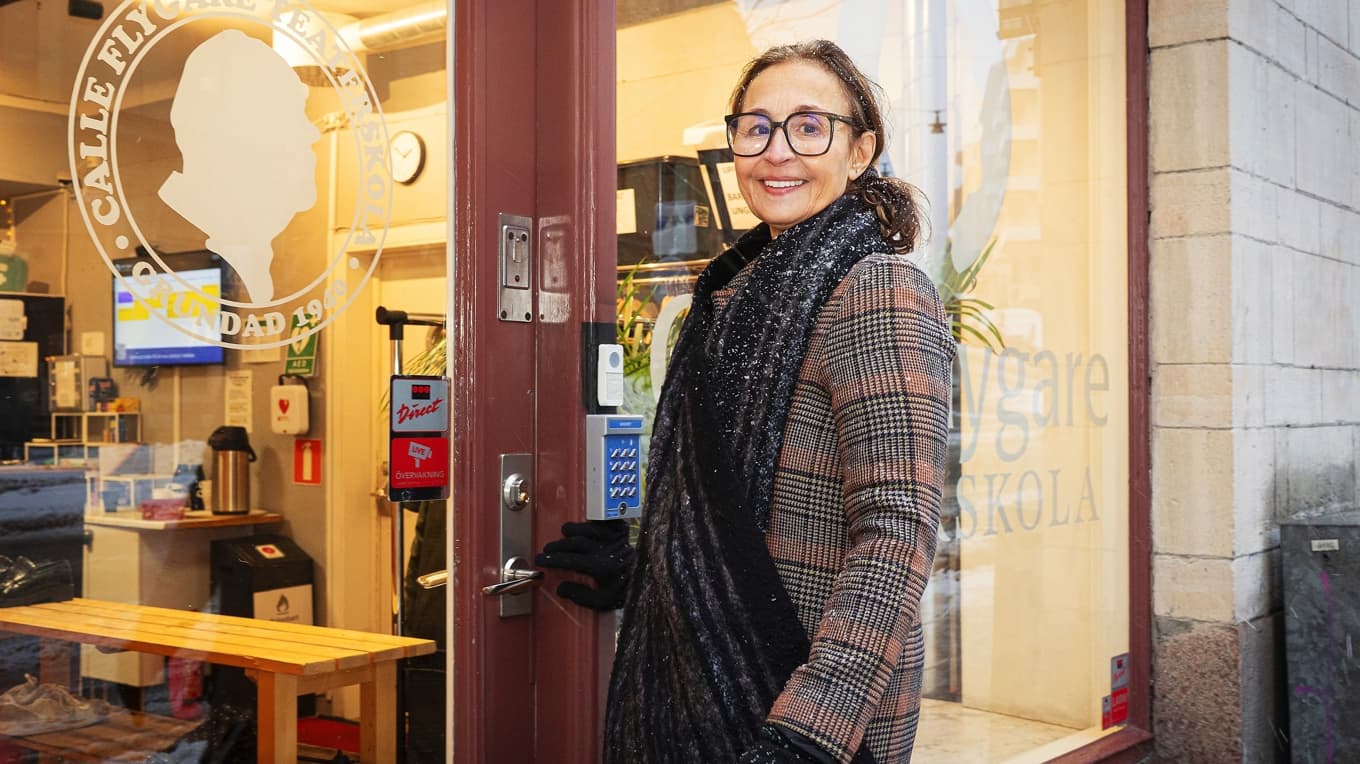 Maria Rydén är ny verksamhetschef för Calle Flygare Teaterskola, som förra året förvärvades av Medborgarskolan. Foto: Sofia Drevemo
