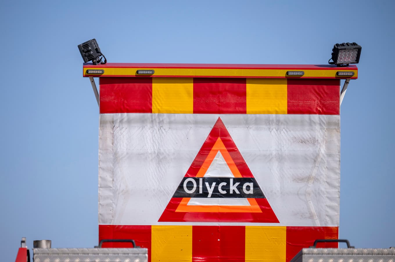 En man har omkommit efter en olycka på E20 strax norr om Mariestad. Arkivbild Foto: Johan Nilsson / TT