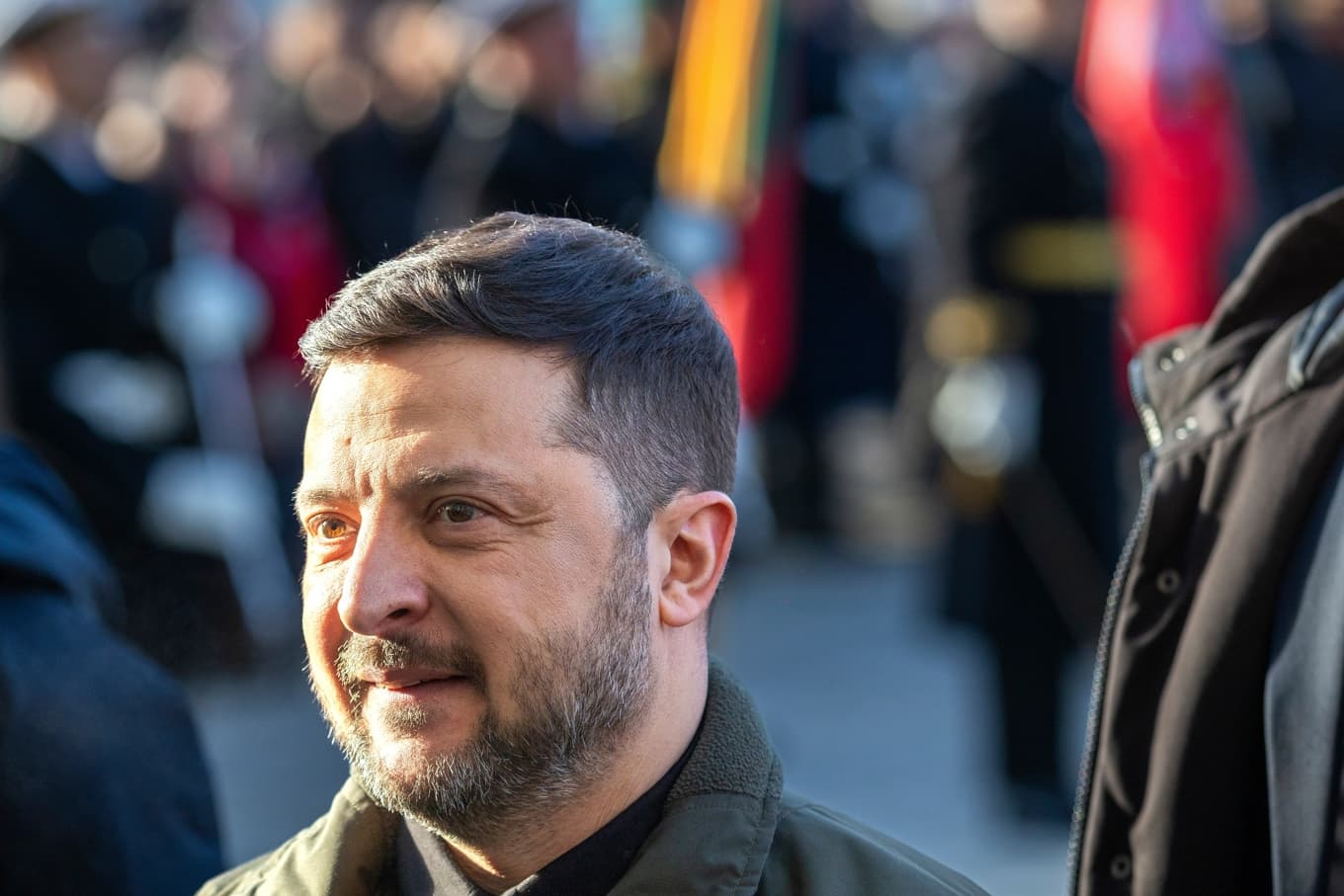 Ukrainas president Volodymyr Zelenskyj. Arkivbild. Foto: Mindaugas Kulbis/AP/TT