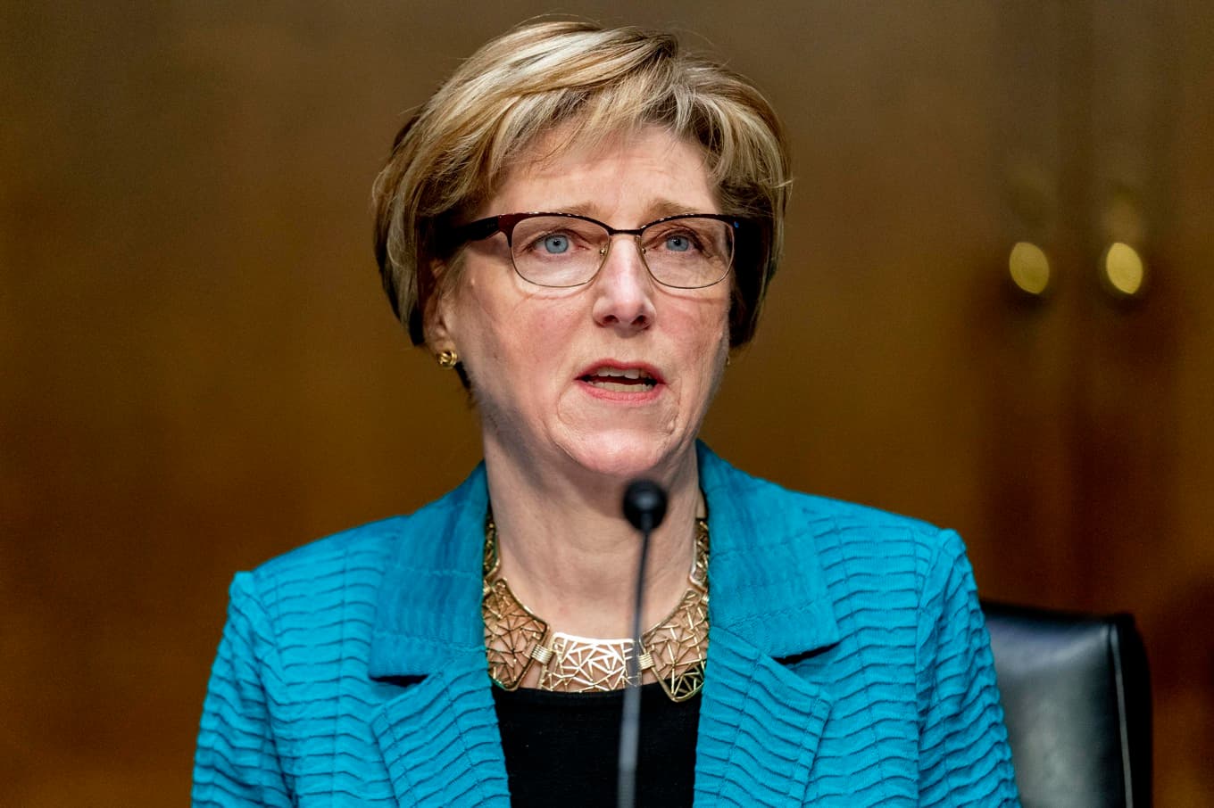 Laura Dogu, USA:s chargé d'affaires i Venezuela. Arkivbild. Foto: Andrew Harnik/AP/TT