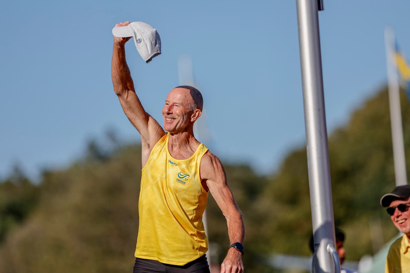 Ingemar Stenmark under friidrottens veteran-VM. Arkivbild. Foto: Adam Ihse/TT