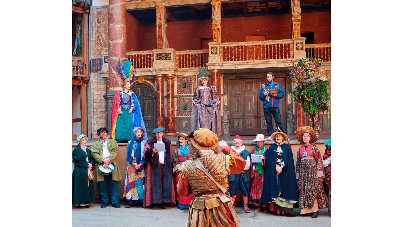 Skådespel på Shakespeare’s Globe i London blir en respektfull manifestation för tidlösa mästerverk. Foto: Shutterstock