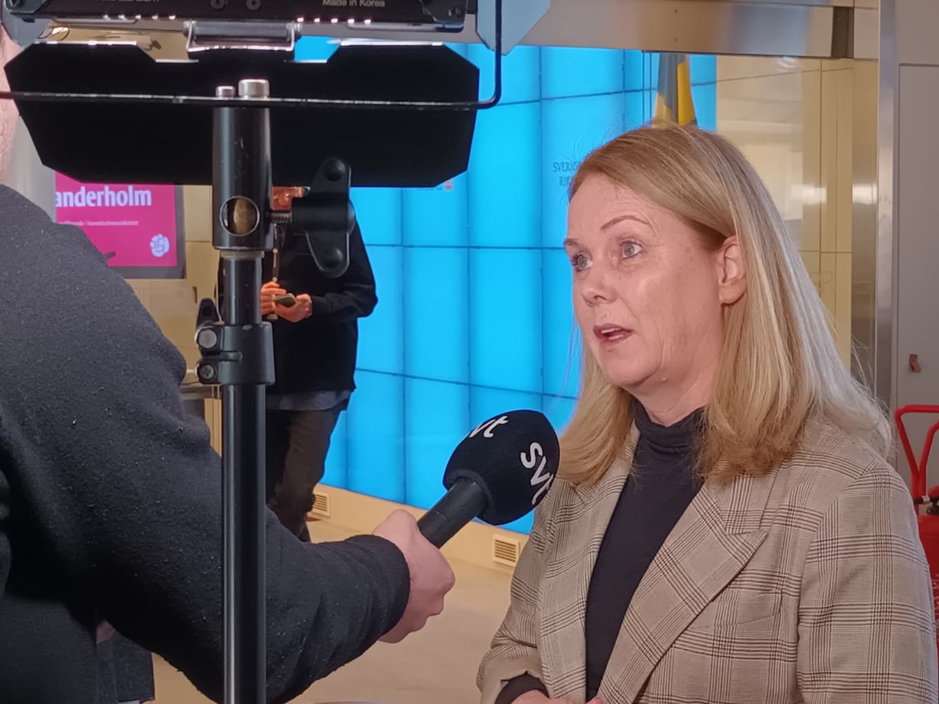 Jennie Nilsson (S), ordförande konstitutionsutskottet. Foto: Carl S:t Clair Renard