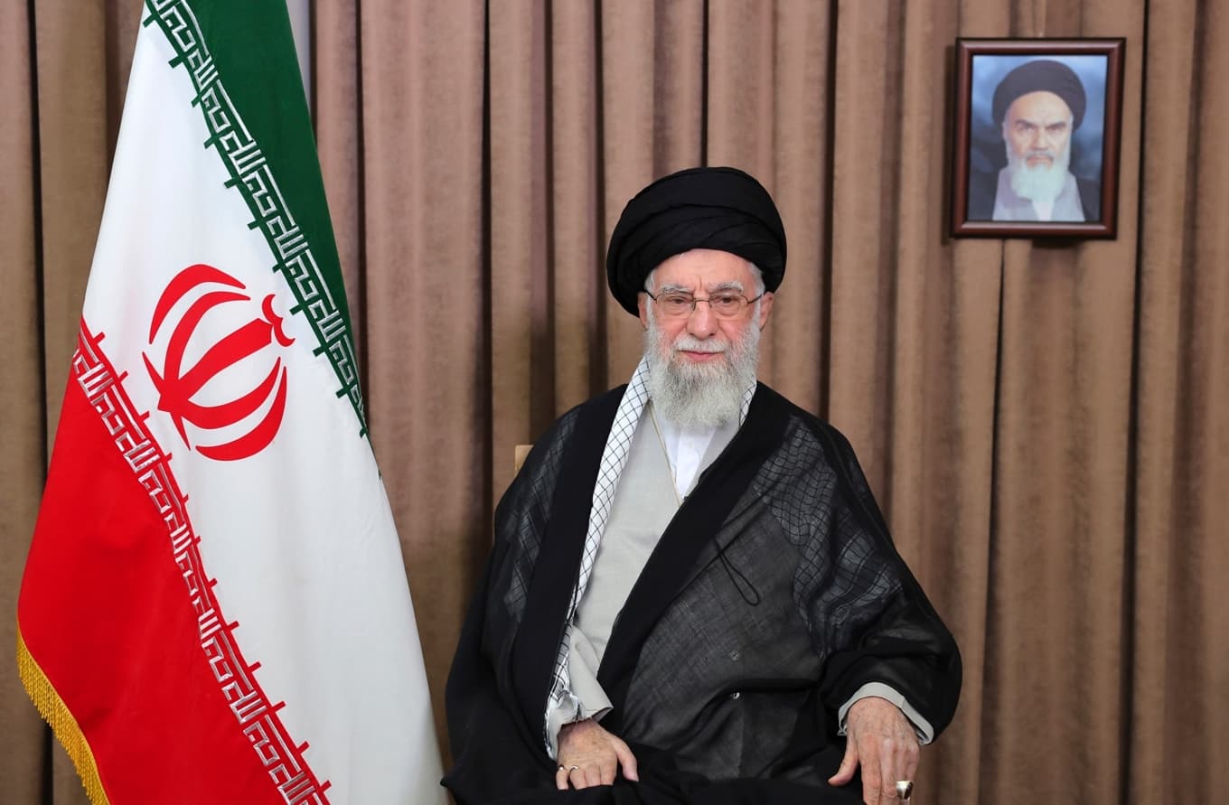 Irans högste ledare, ayatolla Ali Khamenei. Arkivbild. Foto: Högste ledarens kansli via AP/TT
