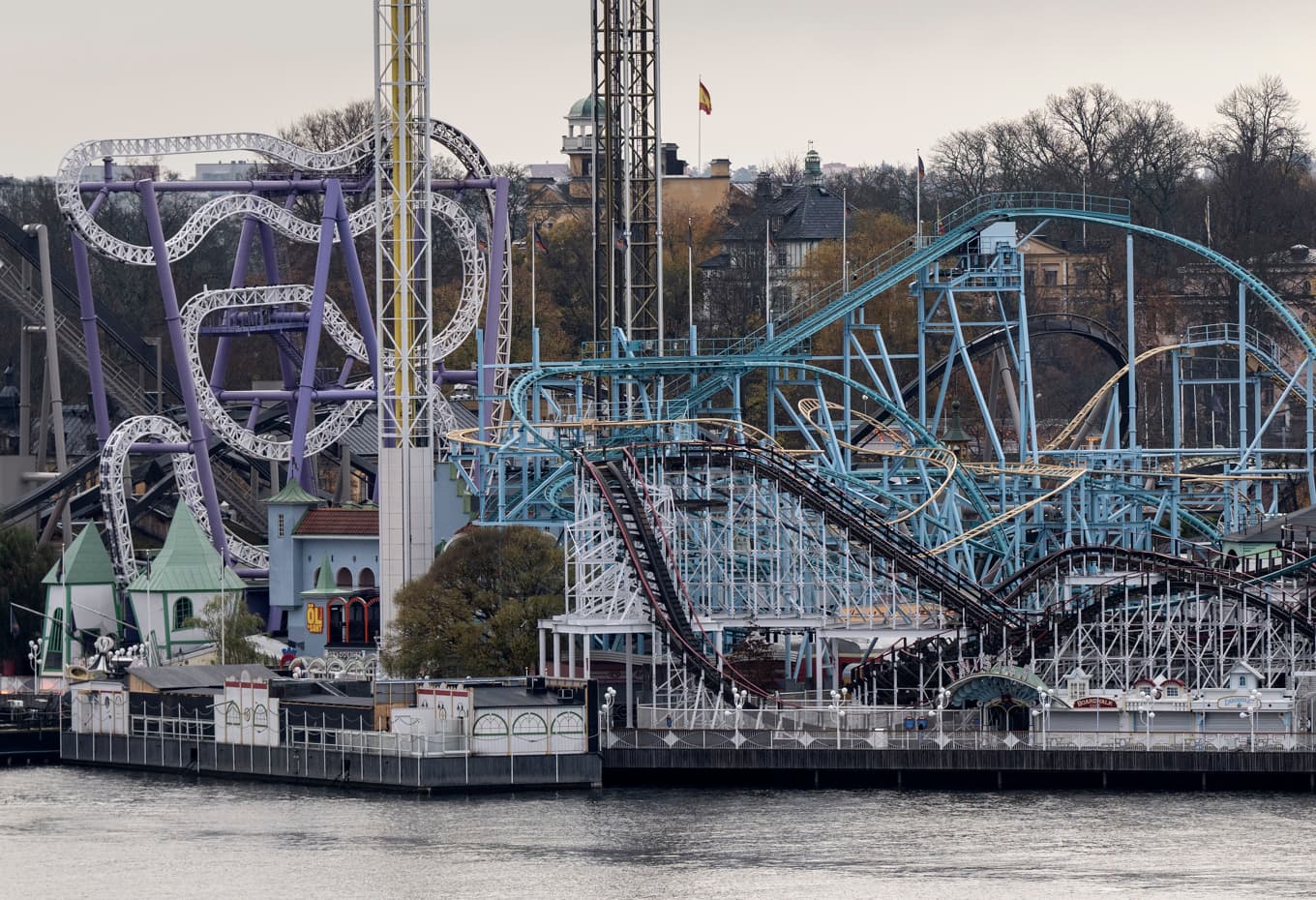 Gröna Lund överklagar inte domen efter dödsolyckan på Jetline. Arkivbild. Foto: Anders Wiklund/TT