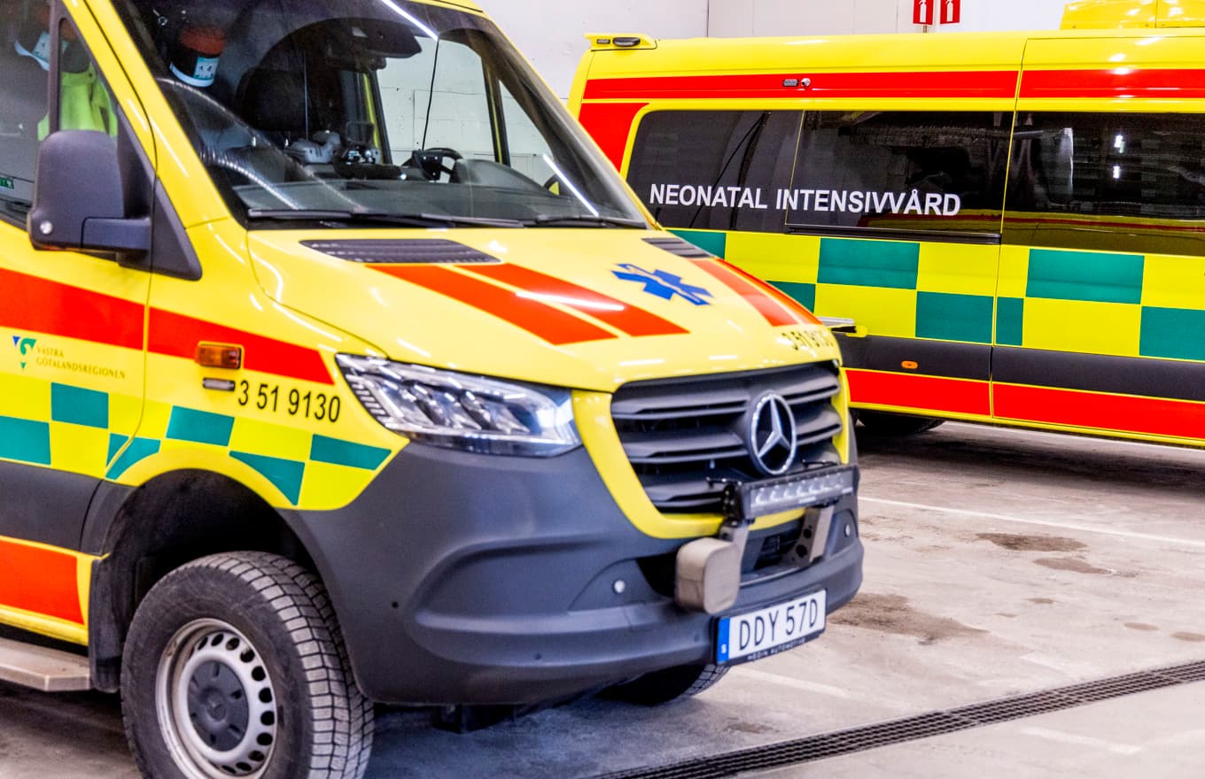 Facket hos ambulanssjukvården i Stockholm har lagt ett skyddsombudsstopp för en enskild patient. Arkivbild. Foto: Adam Ihse/TT