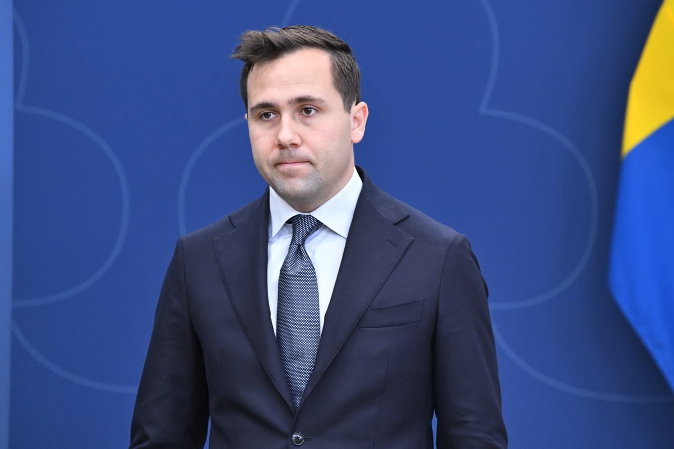 Biståndsminister Benjamin Dousa (M). Arkivbild. Foto: Lars Schröder/TT