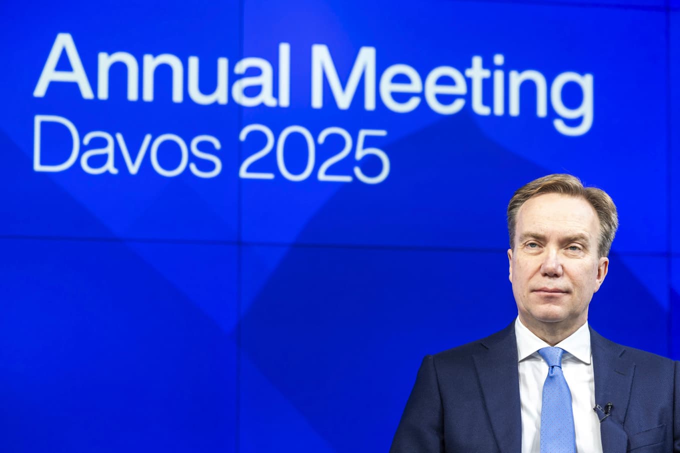 Den tidigare norske utrikesministern Børge Brende hoppar av jobbet som Davoschef efter åtta år. Arkivbild. Foto: Salvatore di Nolfi/Keystone via AP/TT