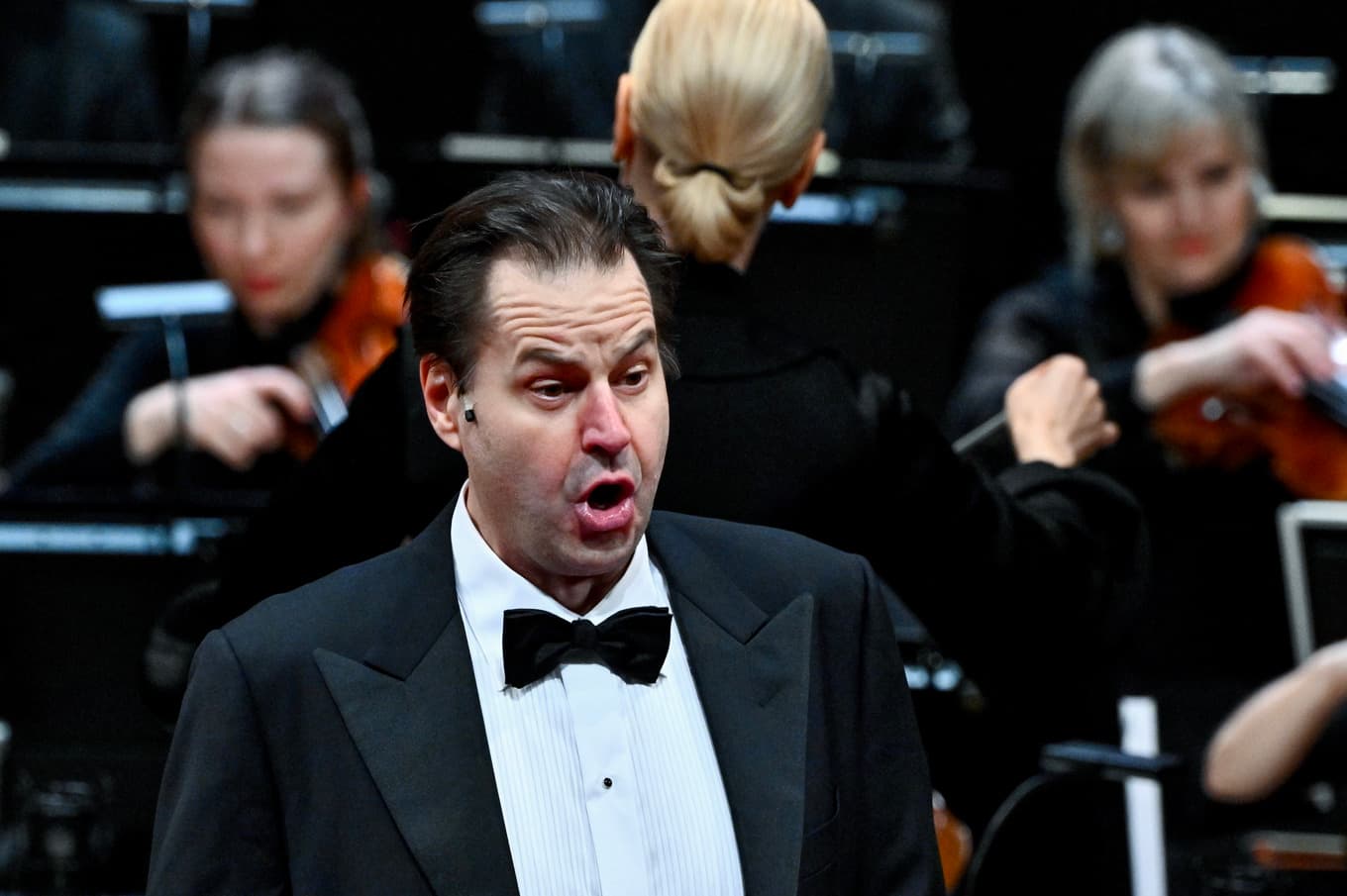 Peter Mattei gör huvudrollen i en av operorna som direktsänds från Metropolitan till svenska biografer. Foto: Claudio Bresciani/TT