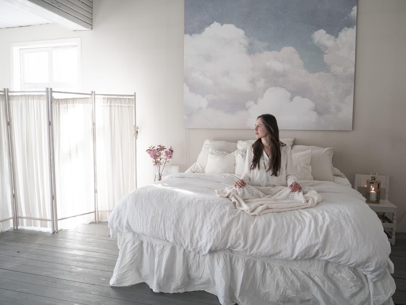 Inredare Anna Ekeneld driver företaget Tempelhem. Hon skapar gärna hem som ger känslor av frid och förundran. Foto: Jacqueline Tamm Lundell