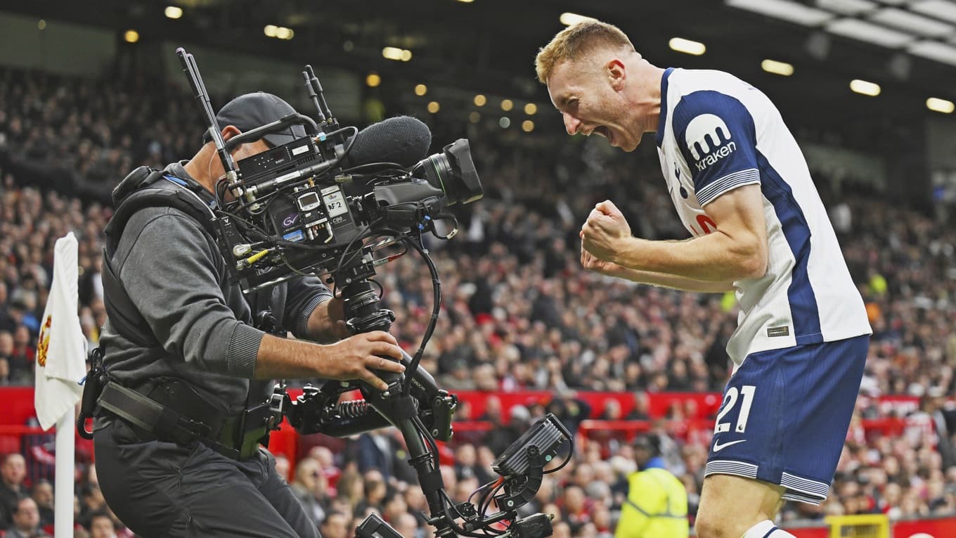 Så här laddad vill vi se Dejan Kulusevski i det kommande VM-kvalet mot Ukraina. Frågan är bara om Tottenhams mittfältare hinner i kapp efter sin långa skadefrånvaro. Foto: Michael Regan/Getty Images