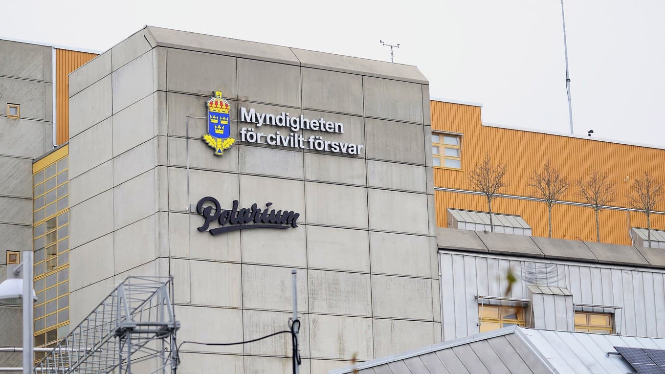 I årets regleringsbrev får Myndigheten för civilt försvar, MCF, utökade uppgifter med fokus på att vara en del av totalförsvaret. Foto: Jessica Gow/TT