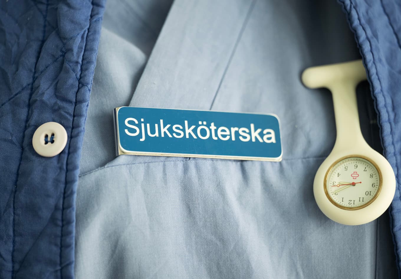 Kostnaden för inhyrda sjuksköterskor minskade med 36 procent under 2025. Arkivbild. Foto: Fredrik Sandberg/TT
