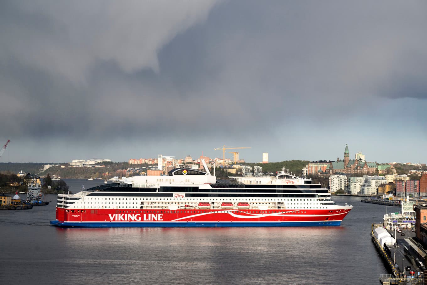 Viking Lines färja Viking Glory. Arkivbild. Foto: Jessica Gow/TT