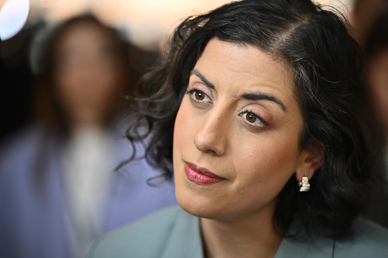 Liberalernas partiledare Simona Mohamsson borde avgå, enligt Luf. Foto: Anders Wiklund/TT