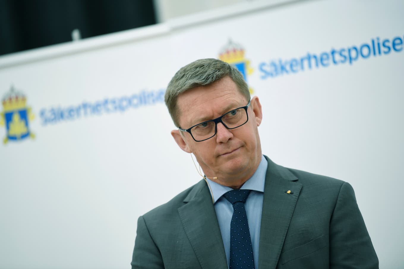 Säkerhetspolisens tidigare chef Klas Friberg har lett granskningen som lämnades över till regeringen på fredagen. Arkivbild. Foto: Pontus Lundahl/TT
