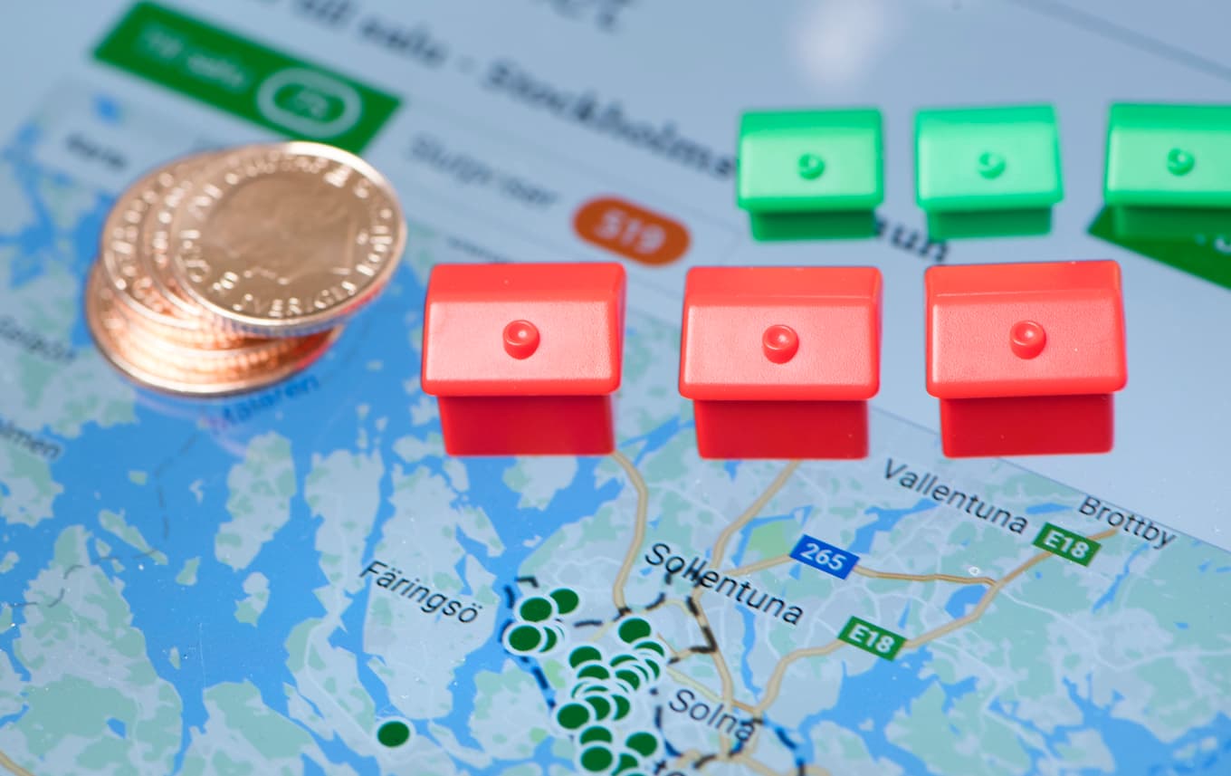 Bolånen riskerar nu att bli dyrare. Arkivbild. Foto: Fredrik Sandberg/TT