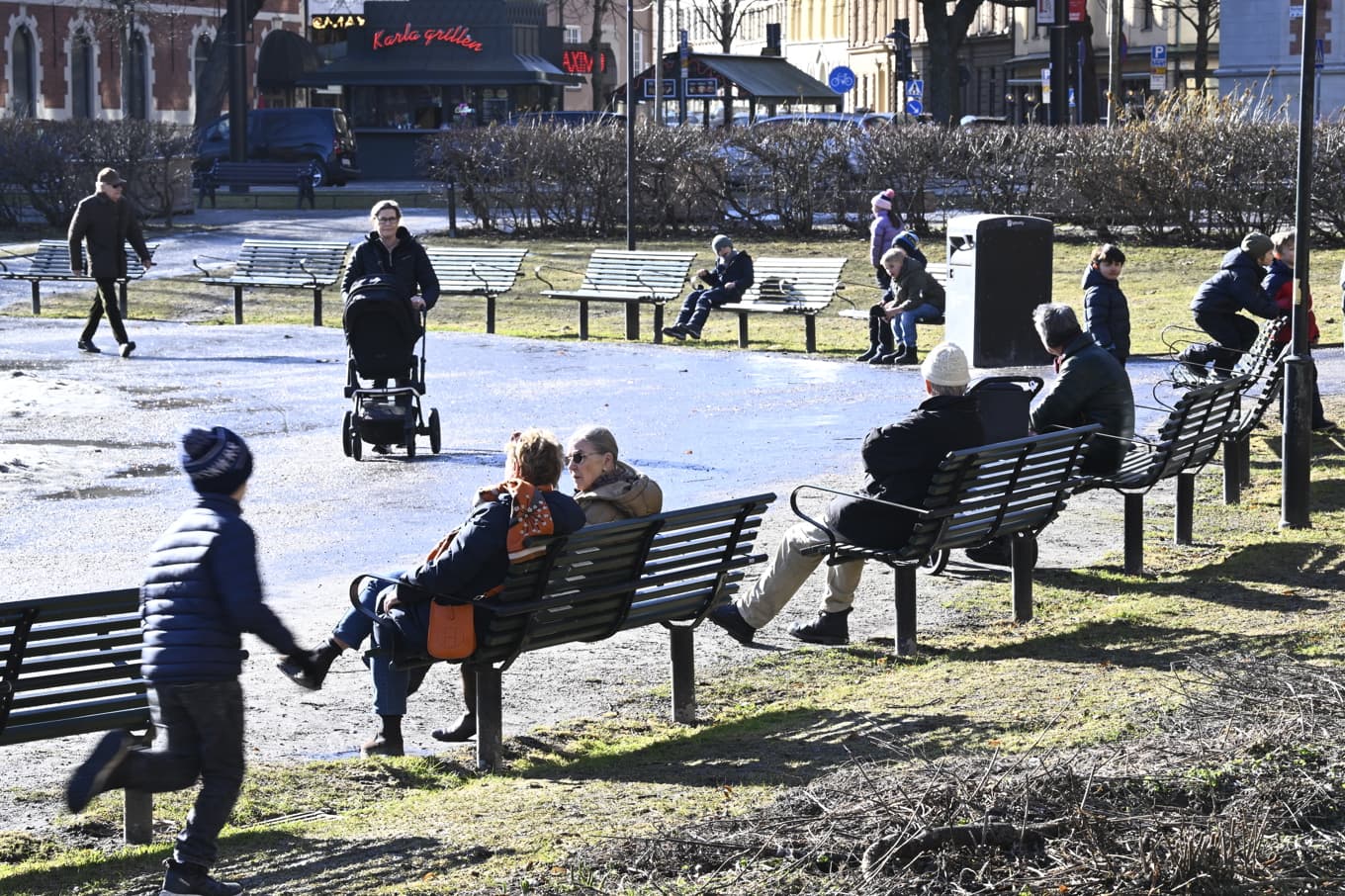 När vårsolens strålar kan starta din egna D-vitaminfabrik beror på var du bor. Är solen framme räcker det med att du vistas i den omkring 15 minuter. Arkivbld. Foto: Fredrik Sandberg/TT
