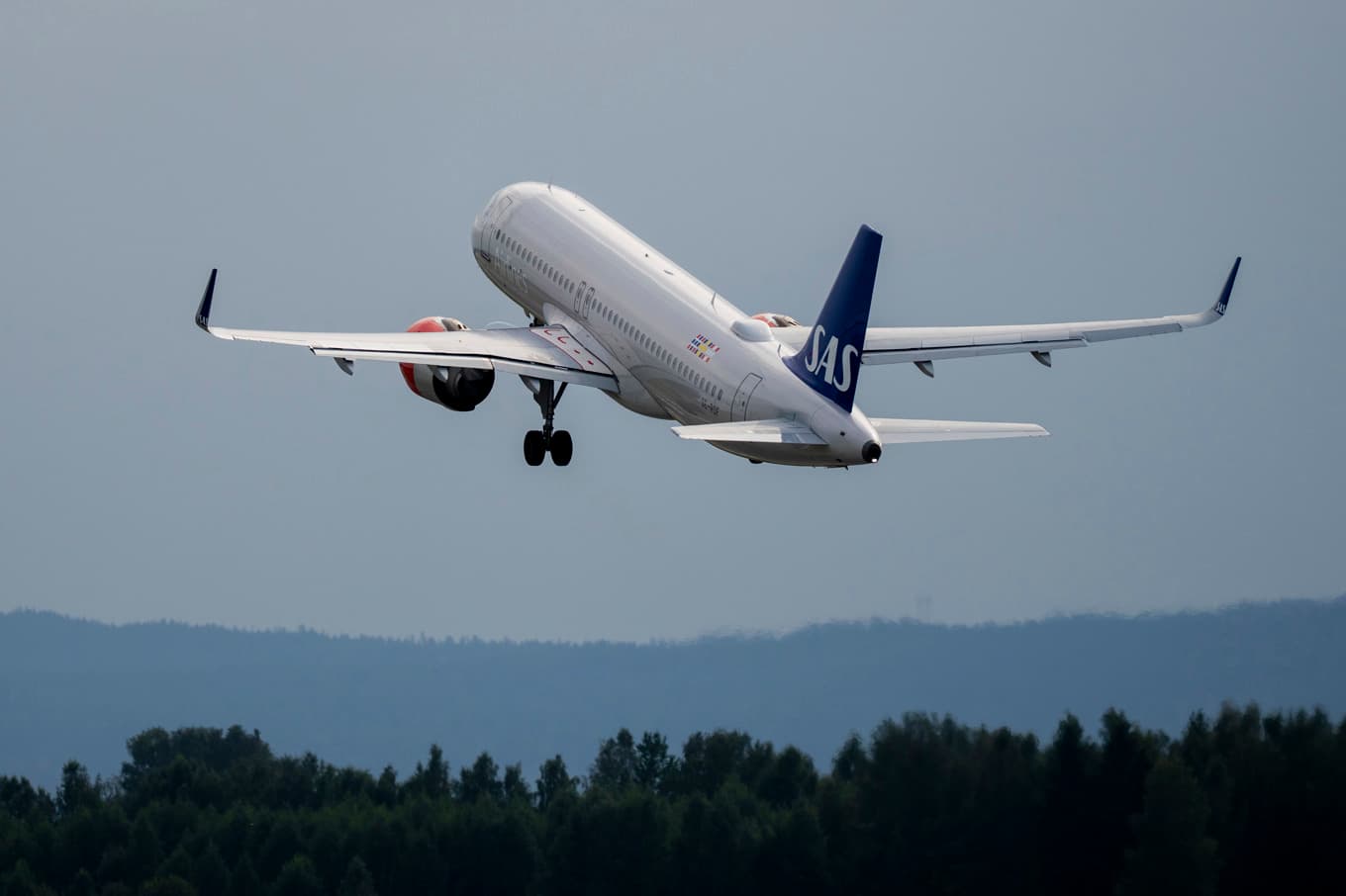SAS ställer in flyg. Arkivbild. Foto: Fredrik Varfjell/NTB/TT