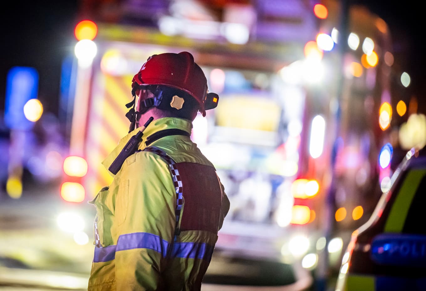 Larmet om händelsen kom in vid 01.20-tiden. Arkivbild. Foto: Johan Nilsson / TT