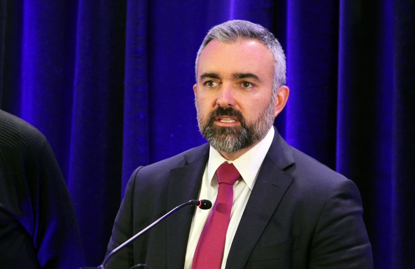 New Mexicos justitieminister Raúl Torrez. Arkivbild. Foto: Susan Montoya Bryan /AP/TT