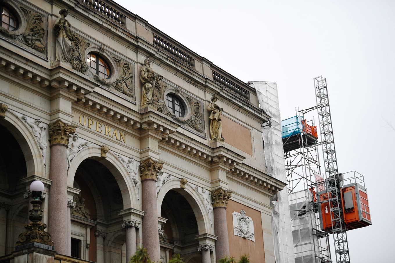 Kungliga Operan i Stockholm stänger vid årsskiftet. Foto: Viktoria Bank/TT