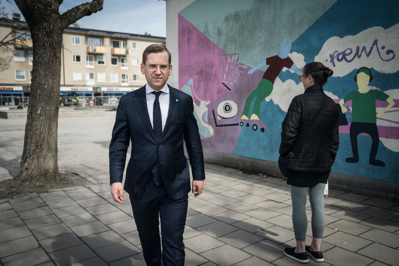 Stockholms social- och trygghetsborgarråd Alexander Ojanne (S). Arkivbild. Foto: Anna Tärnhuvud/SvD/TT