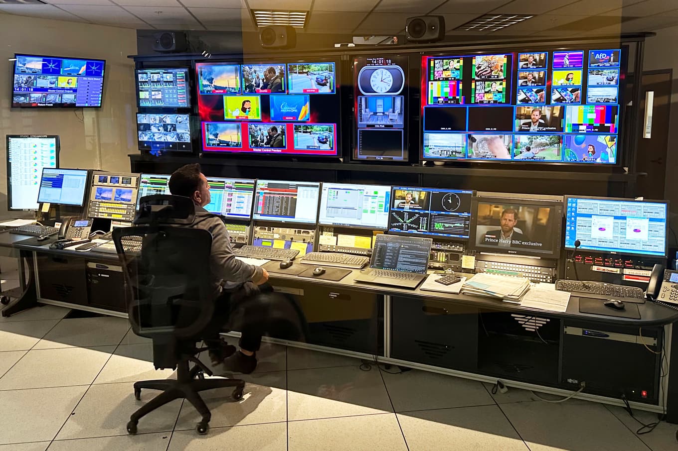 Bild från ett PBS-kontor i delstaten Arizona. Arkivbild. Foto: Katie Oyan/AP/TT